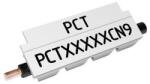 Partex PCT30024CN9, 2, 5-3, 3mm, 24mm, fehér, 700db, folyamatos csíptethető jelölők (PCT30024CN9)