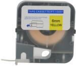 PONY PT-1006Y, 6mm x 8m, sárga, eredeti szalag (PT1006Y)