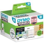 DYMO polipropilén címkék 25mm x 25mm, fehér, multifunkcionális, 2x850 db, 2112286 (2112286)