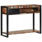 VidaXL Konzol Asztal Többszínű 100x35x75 cm Fa l (4015930)