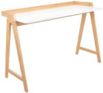 Frandsen King Home Compas Skandináv Íróasztal Bükkfa Fehér