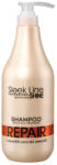 Sleek Line Sampon reparator pentru par deteriorat, 1000ml, Sleek Line