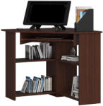 AKORD TED Sarok Számítógépasztal Laminált Wenge