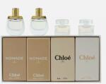 Chloé Les parfums SET: Nomade EDP 5ml + Nomade EDT 5ml + Chloe EDP 5ml + Chloe Rose Tangerine EDT 5ml női parfüm