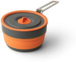 Sea to Summit Frontier UL Collapsible Pot 1L fazék szürke/narancssárga