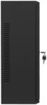 Lanberg 19 fali rack szekrény 6U+3U/540X200, alacsony profilú, összeszerelt, fekete (WAF1-5203-06-00B)