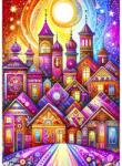 Enjoy 2268 - Violet Town - 1000 db-os puzzle (2268)