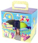TUBAN SET TUBI JELLY (gel modelator) cu 6 culori si acvariu mic , NUMERE (TU3331)