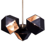 Step into Design Függeszték Fekete NEW GEOMETRY STEP INTO DESIGN ST-8861-3 (ST-8861-3)