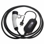 utángyártott Töltőkábel elektromos autóhoz, Plug-In Hybrid - Type 2 -> Eur foglalat, 1 fázis, 16 A, 3.5 kW, 5 m - Utángyártott