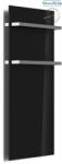 AREZZO design ONYX 2 BLACK elektromos törölközőszárító radiátor (ONYX2MB)