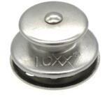 LOXX Buton superior argintiu mat- FARA NICHEL pentru sisteme de fixare LOXX (05140.12050)
