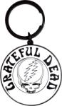 The Grateful Dead Steal Your Face Mono Black Breloc (GRATEKEY13)