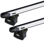 Thule Tetőcsomagtartó Thule SlideBarral Volkswagen Polo (Mk. III) 5-dr Hatchback Rögzítőpontok 00-01
