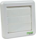 TRACON Kültéri gravitációs zsalu fürdőszoba ventilátorhoz, 151x151x45mm, D=96mm (VFG100) (VFG100)
