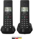 Gigaset DECT telefon, PURE 200 Duo, fekete (L36852-H3106-S201) - onlinepatron