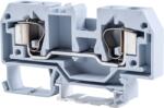 Tracon Fázisvezető ipari sorozatkapocs, rugós, sínre, szürke, 800V 57A 0.2-10 mm2 2P (TSKC10) (TSKC10)