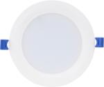 TRACON Kompakt beépíthető LED mélysugárzó SAMSUNG chippel, 230 VAC, 9W, 720lm, D=150 mm, 4000 K, IP20, EEI=G (LED-DLS-9NW) (LED-DLS-9NW)