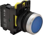 Tracon Egyszerű nyomókapcsoló, kék, 1×NO, 5A/230V AC-15, IP65 (NYK3-B) (NYK3-B)