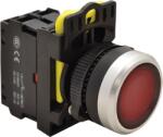Tracon Világító nyomókapcsoló, piros, 1×NC, 5A/230V AC-15, IP65, LED 230V AC/DC (NYK3-LR) (NYK3-LR)