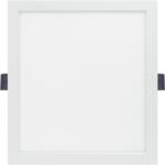 TRACON Védett, beépíthető LED mélysugárzó, négyzetes, fehér, 220-240 VAC, 24 W, 4000 K, 2490 lm, IP44, EEI=F (LED-DLNV-24NW) (LED-DLNV-24NW)