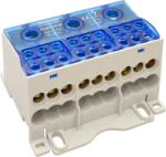 Tracon Fővezetéki leágazó sorkapocs nyitható fedéllel, 3x1x50(35)mm2 / 3x6x16(10)mm2, 690VAC/DC, 175 A (FLSO50-3P) (FLSO50-3P)