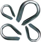 Tracon Kötélszív kötél-és sodronyvégződések kialakítására, acél, d=16-19mm (SZIV-19) (19)