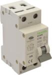 TRACON Kombinált védőkapcsoló, 2P, 2modul, B karakterisztika, 25A, 30 mA, 4, 5kA, AC (EVOK2B2503) (EVOK2B2503)