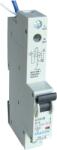 TRACON Kombinált védőkapcsoló, 2P, 1 modul, B karakterisztika, 6A, 30mA, 10kA, AC, E3 (KVKVB-6/03) (KVKVB-6/03)