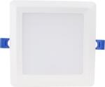 TRACON Kompakt beépíthető LED mélysugárzó SAMSUNG chippel, 230 VAC, 9W, 720lm, D=150×150 mm, 4000 K, IP20, EEI=G (LED-DLNS-9NW) (LED-DLNS-9NW)