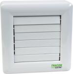 TRACON Fürdőszoba ventilátor hőelemmel műk. frontzs, golyóscs+időz+pára, 230 VAC, 15W, 80 m3/h, 33 dB, 100 mm (VFM100-BTH) (VFM100-BTH)