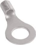 Tracon Szigeteletlen szemes saru, ónozott elektrolitréz, 4mm2, M5, (d1=3, 4mm, d2=5, 3mm) (SZ4-5) (SZ4-5)