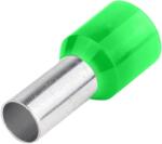 Tracon Szigetelt (PA6.6) érvéghüvely, ónozott elektrolitréz, zöld, 6mm2, L=20mm (E22) (E22)
