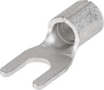 Tracon Szigeteletlen villás saru, ónozott elektrolitréz, 16mm2, M5, (d1=5, 8mm, d2=5, 3mm) (V16-5) (V16-5)