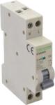 TRACON Kombinált védőkapcsoló, elektronikus, 2P, 1 modul, C kar. , C16, 30mA, 6kA, AC, (EVOKEC1603) (EVOKEC1603)