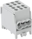 Tracon Főáramköri leágazó kapocs, sínre szerelhető, szürke, 2.5-25mm2, max. 1000VAC/DC, max. 101A (FLECU-25-16-3) (FLECU-25-16-3)
