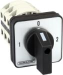 TRACON Választókapcsoló, 1-0-2, 400V, 50Hz, 32A, 2×3P, 11kW, 64×64mm, 90° (TKV-329/3) (TKV-329/3)