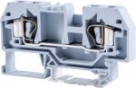 Tracon Fázisvezető ipari sorozatkapocs, rugós, sínre, szürke, 800V 41A 0.2-6 mm2 2P (TSKC6) (TSKC6)