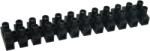 Tracon Flexibilis sorozatkapocs, H profil, 12 tag, fekete, 25mm2, 450VAC, 80A, PP (SF60A-H) (SF60A-H)