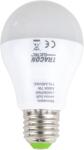 TRACON LED fényforrás beépített mozgásérzékelővel, E27, 110-240 V, 50/60 Hz, 7W, 600lm, 4000K, 360°, 60s, 5m, (LA60M7NW)