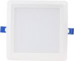 TRACON Kompakt beépíthető LED mélysugárzó SAMSUNG chippel, 230 VAC, 12W, 960lm, D=170×170 mm, 4000 K, IP20, EEI=G (LED-DLNS-12NW) (LED-DLNS-12NW)