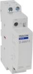 Tracon Installációs kontaktor, 230V AC, 50Hz, 1 Mod, 1xNO+1xNC, AC1/AC7a 25A (SHK2-25V11) (SHK2-25V11)