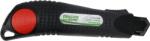 TRACON Pengés kés, ABS markolat gumibetéttel, SK4 penge, L=155mm, D=33mm, W=19mm, d=18mm (UTILK03) (UTILK03)