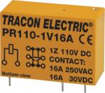 TRACON Print relé, 110V DC / 1×CO (16A, 230V AC / 30V DC) (PR110-1V16A) (PR110-1V16A)
