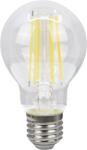 TRACON COG LED gömb fényforrás, átlátszó, 230 VAC, E27, 7W, 850 lm, A60, 4000K, EEI=E (FILA607NW) (FILA607NW)