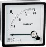 Tracon Analóg egyenáramú ampermérő közvetlen méréshez, 72×72mm, 20mA DC (DCAM72-0, 02) (DCAM72-0,02)