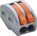 Tracon Csavar nélküli vezetékösszekötő, nyitható, 0, 75-4mm2, 32A, 400VAC 2P (OVO2, 5-2) (OVO2,5-2)