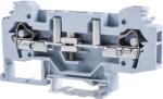 Tracon Mérő ipari sorozatkapocs, csavaros, sínre, szürke, 250V 41A 0.2-6 mm2 2P (TSKC6S) (TSKC6S)