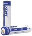 XTAR 750mAh 1200mWh HR03 1, 5V Li-ion mikro akkumulátor AAA tölthető elem (Xtar-1200mWh)