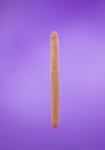 ToyJoy Ger Real - Kétvégű dildó (natúr) - 40cm
